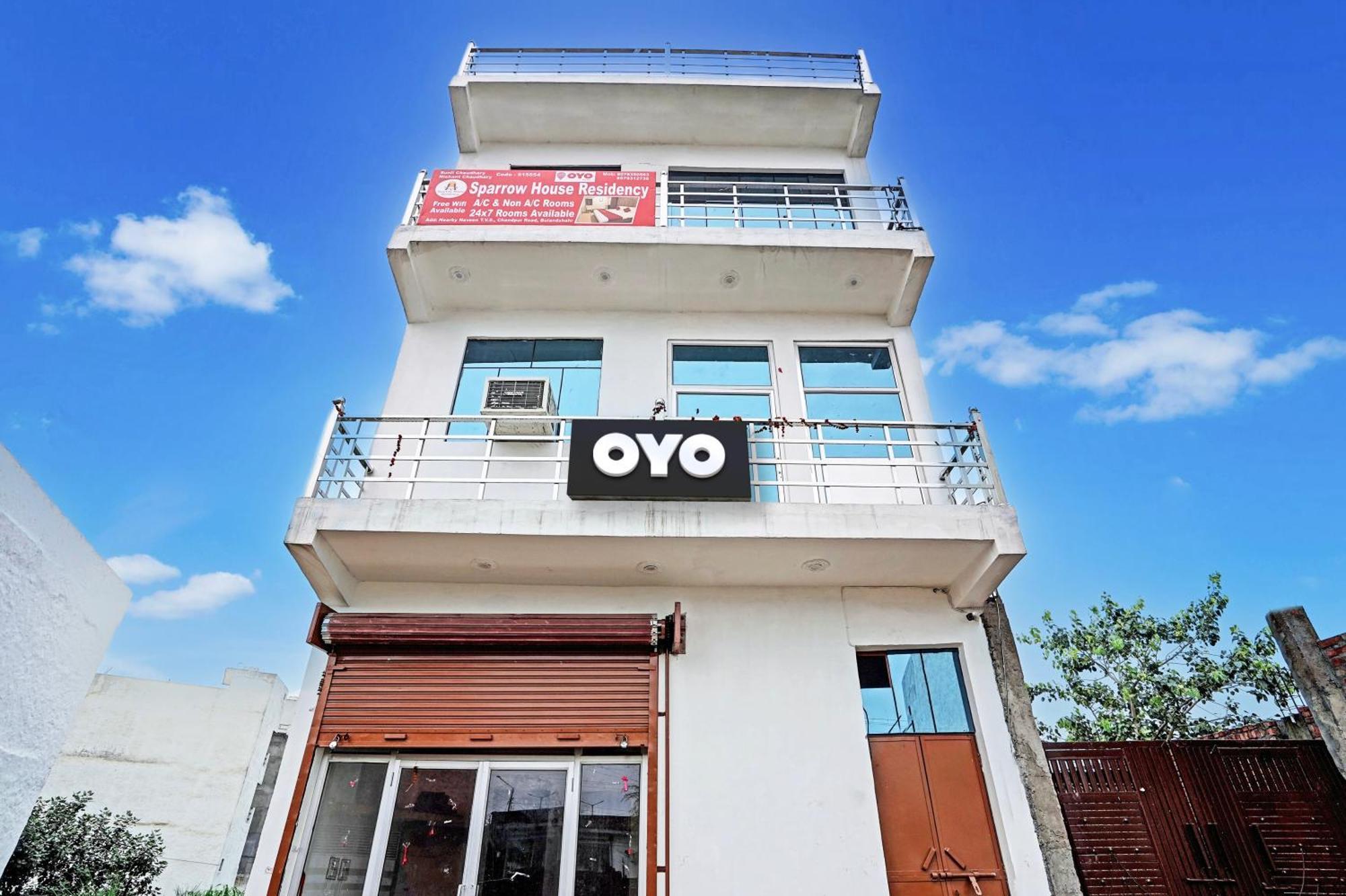 Hotel O Sparrow House Residency Bulandshahr Buitenkant foto